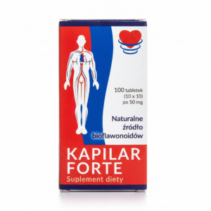 Naturalny Antyoksydant Kapilar Forte - 100 tabletek Bioflawonoidy