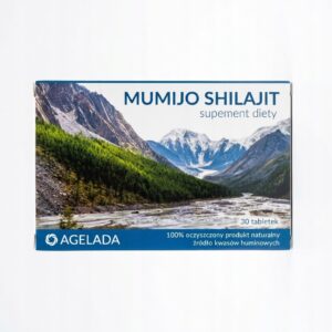 MUMIO SHILAJIT  Agelada - 30 Naturalnych tabletek