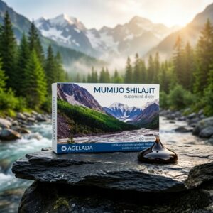 MUMIO SHILAJIT Agelada - 60 Naturalnych tabletek